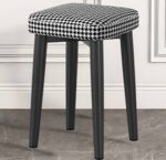 Leather Cushion Stool - Image 3