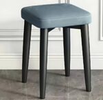 Leather Cushion Stool